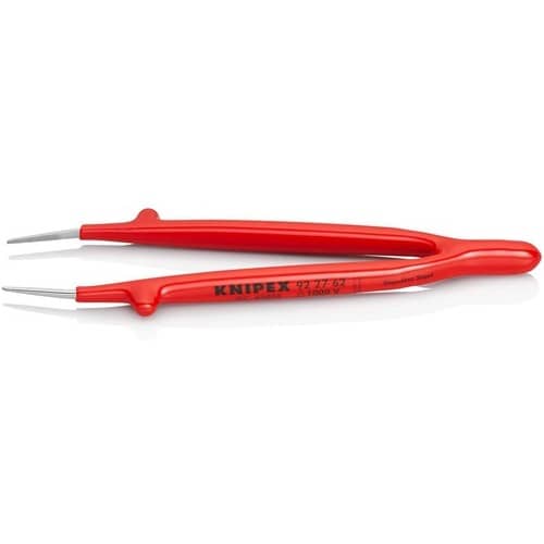 KNIPEX Präzisionspinzette L.150mm ger.verchr.KNIPEX