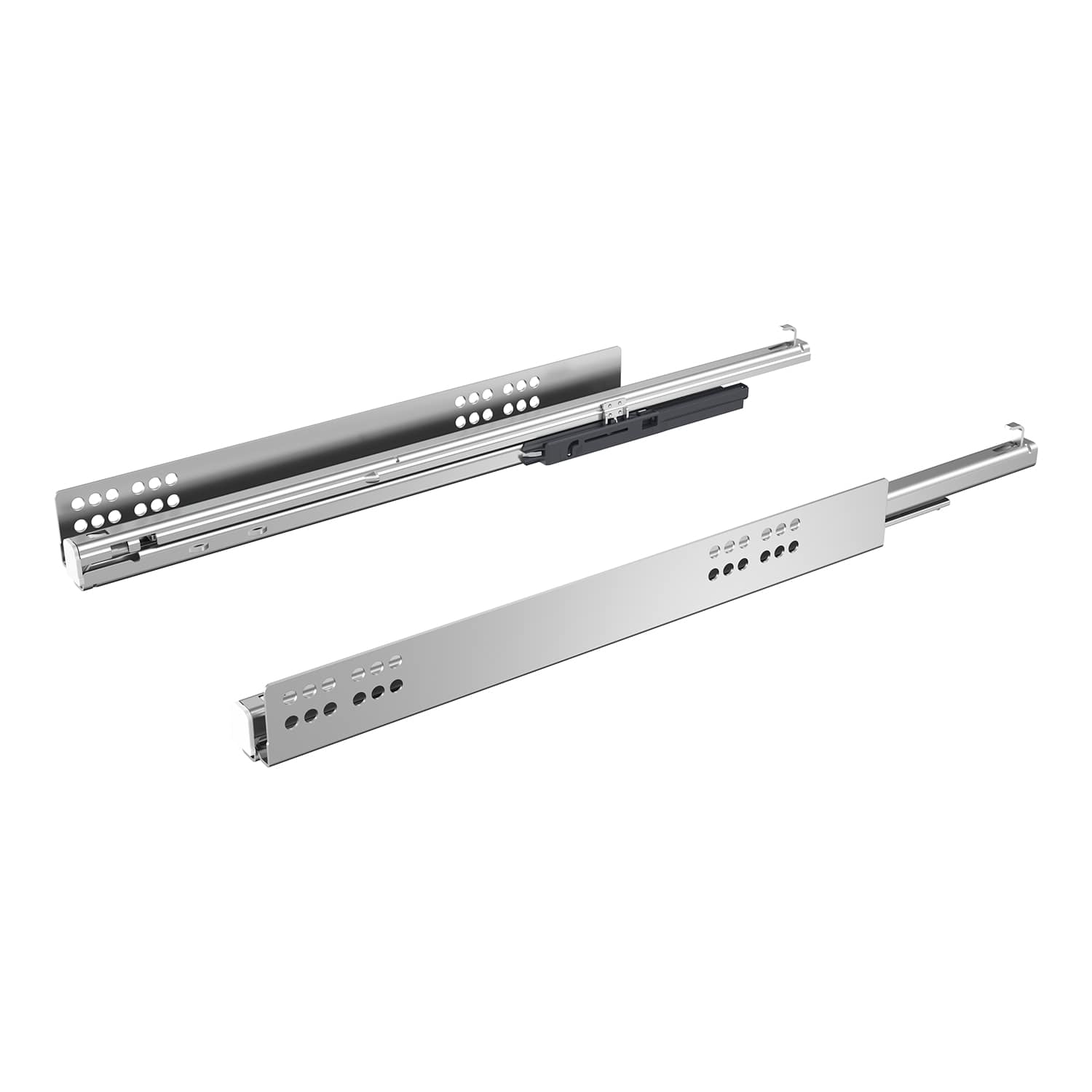 HETTICH Auszugsführung Quadro V6 für Push to open Silent, NL 300 mm, EB 10,5 mm, links und rechts, 9243685
