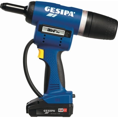 GESIPA Akkublindnietsetzgerät iBird® Pro 8-teilig 20000N L-Boxx GESIPA