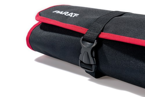 PARAT Werkzeugrolltasche 20 Fächer B740xH330mm Nyl.schwarz/rot PARAT