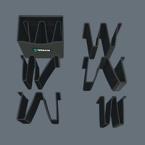 WERA Köcher Wera 2go 4 B165xT105xH165mm leer Textil WERA