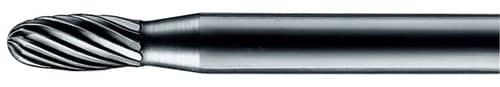 PFERD TOOLS Kleinfrässtift Form O TRE D.3mm Kopf-L.7mm Schaft-D.3mm HM Verz.5 PFERD