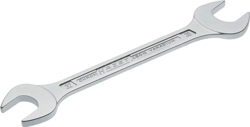 HAZET Doppelmaulschlüssel 450N 32x36mm L.343,2mm verchr.HAZET