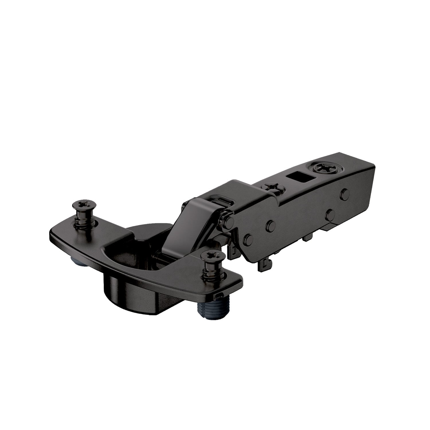 HETTICH Sensys Dicktürscharnier, Türdicke bis 32 mm, mit integrierter Dämpfung (Sensys 8631i), obsidianschwarz, 9091785