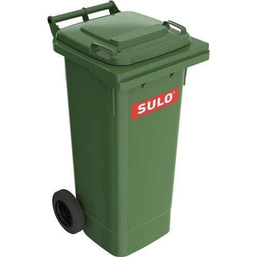 SULO Müllgroßbehälter 80l HDPE grün fahrbar,n.EN 840 SULO