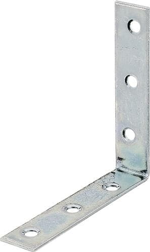 GAH Stuhlwinkel L.90x90mm B.19mm S.2mm STA sdmverz.Loch-D.5,3mm GAH
