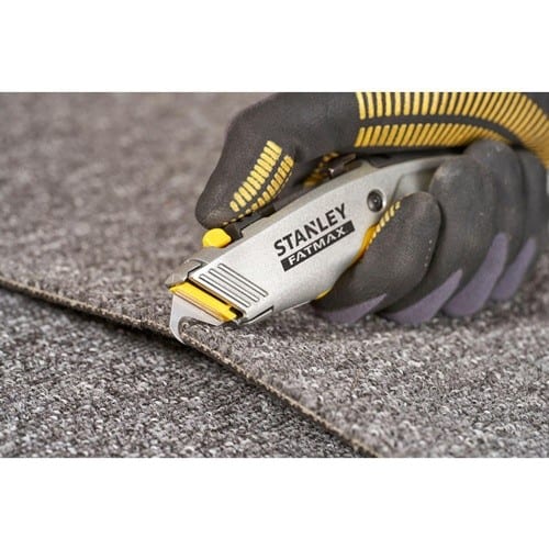 STANLEY Universalmesser FATMAX® PRO 2-IN-1 Gesamt-L.180mm einziehbar SB-verpackt STANLEY