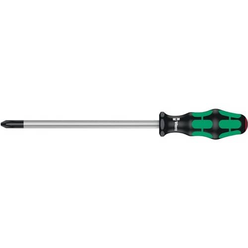 WERA Schraubendreher 350 PH Gr.PH 4 Klingen-L.200mm 2K-Griff Rundkl.WERA
