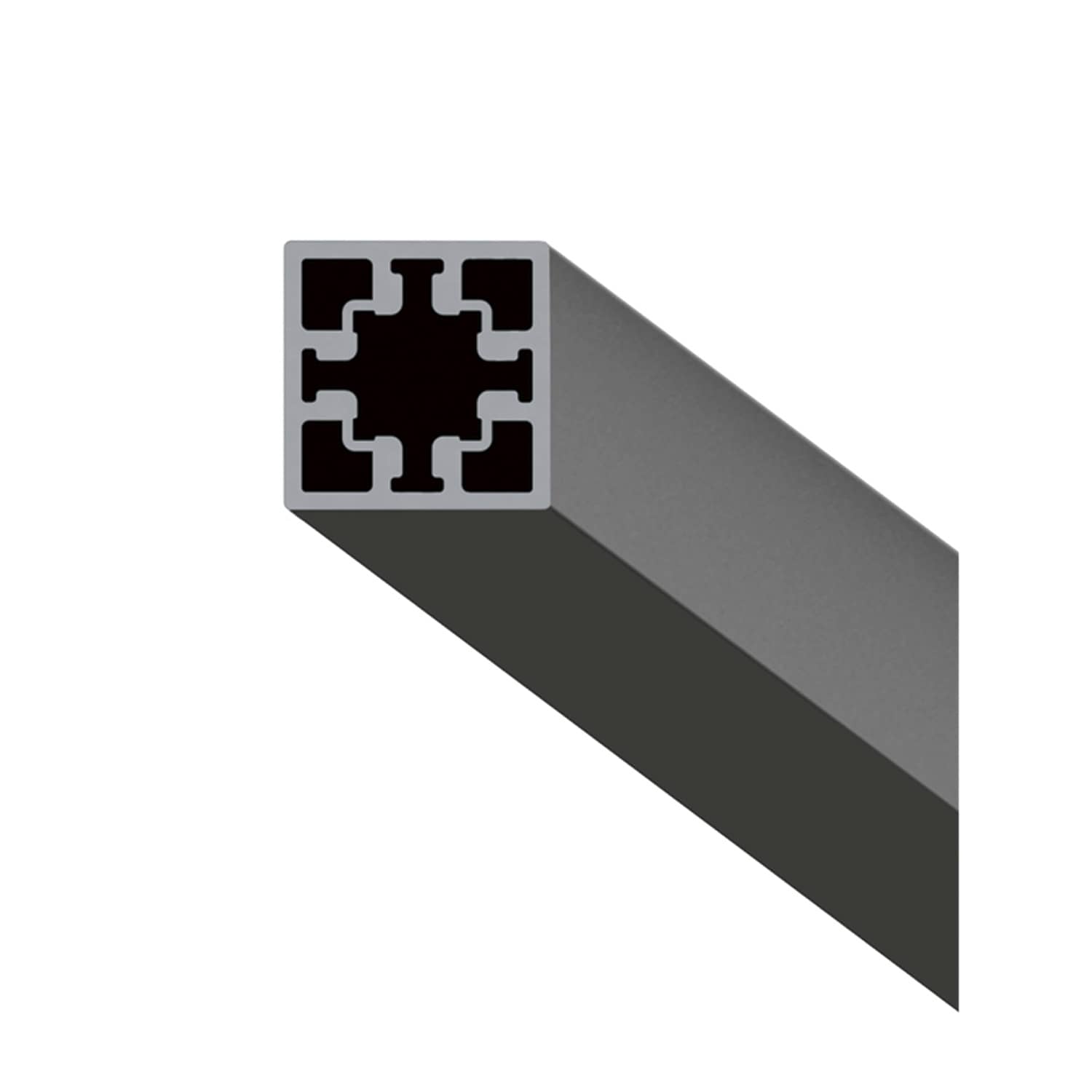 HETTICH Cadro Basisprofil, 3000 mm, schwarz matt, 9298780