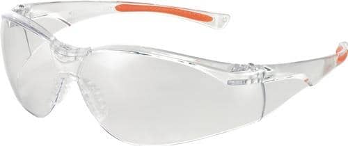 UNIVET Schutzbrille 513 EN 166,EN 170 FT K Bügel klar orange,Scheibe klar PC UNIVET