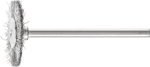 PFERD TOOLS Minirundbürste RBU 2202/3 INOX 0,10, D22xB2xL6mm VA PFERD