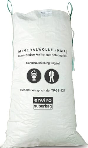 ASUP Flachsack L.2200mm B.1400mm PP-Gewebe65+20g/m² Aufdruck:KMF m.Hebeschlaufen ASUP
