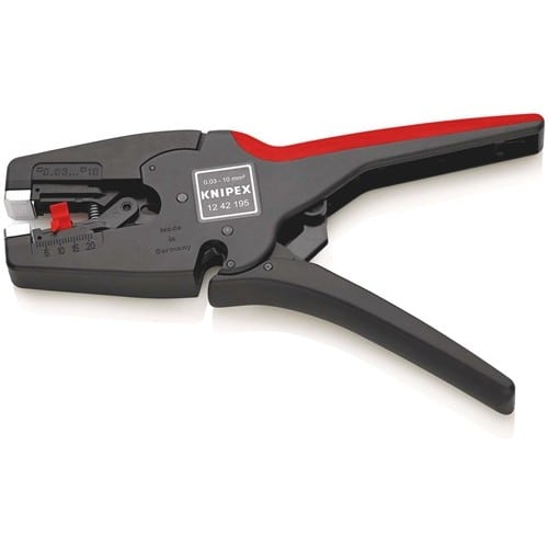 KNIPEX Automatikabisolierzange MultiStrip® 10 L.195mm 0,03-10 (AWG 32-7) mm² KNIPEX