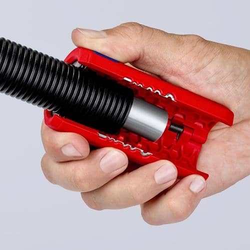 KNIPEX Abmantelungswerkzeug TwistCut Gesamt-L.100mm Arbeitsber.0,2-4 (Litze)mm² KNIPEX