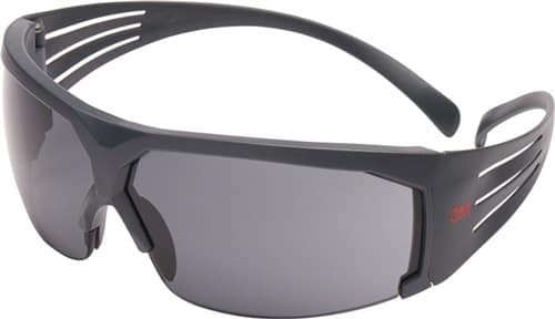3M Schutzbrille SecureFit™ 600 EN166,EN170,EN172 Bügel grau,Scheibe grau PC 3M
