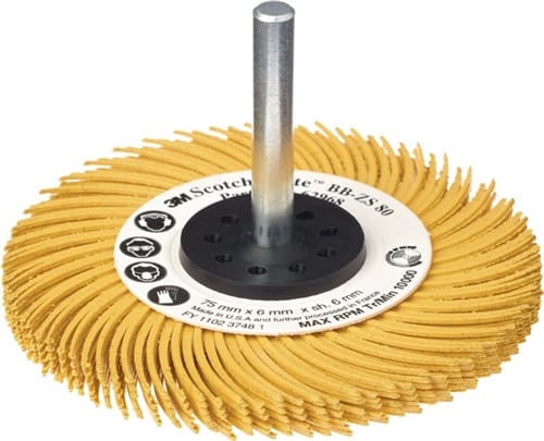 Radialbürstenscheibe RB-ZB Typ C 20000 min-¹ 3M