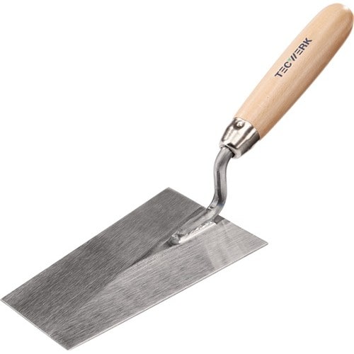 TECWERK Berner Putzkelle L.160mm B.85mm rostfr.m.H-Heft VA TECWERK