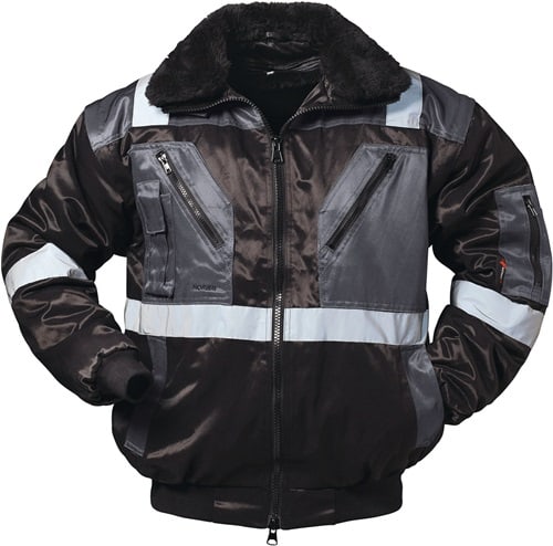 NORWAY Kombipilotenjacke 4 in 1 Kirkenes Gr.L schwarz/grau NORWAY