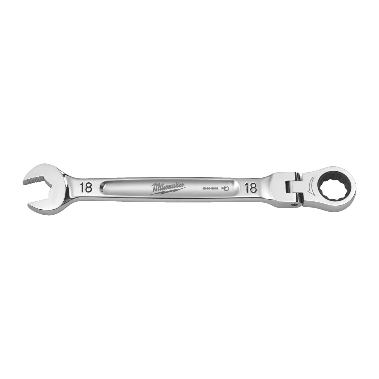 18 mm MAX BITE Gelenk-Ratschen-Ringmaulschlüssel