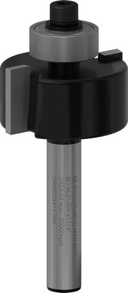 BOSCH Falzfräser 1/4", D1 25,4 mm, L 12,7 mm, G 54 mm