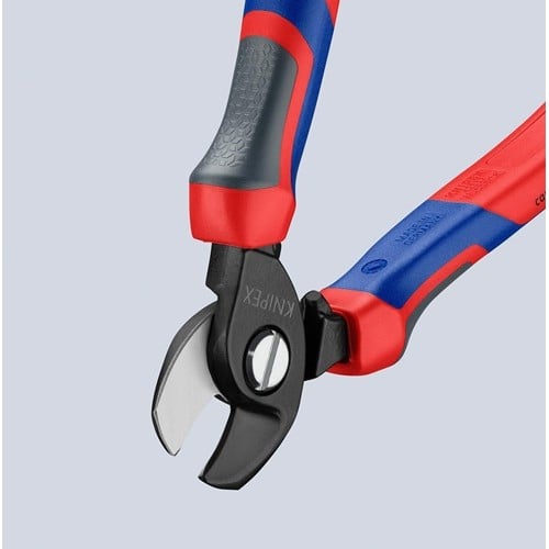 KNIPEX Kabelschere L.165mm Mehrkomp.-Hüllen KNIPEX