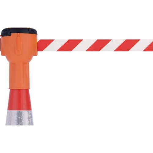 ALLROUNDLINE Leitkegelaufsatz ALCT Gurtband 9m orange ALLROUNDLINE