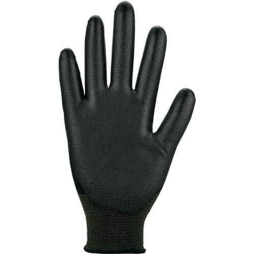 ASATEX Handschuhe Gr.8 schwarz PA m.Soft-Polyurethan ASATEX
