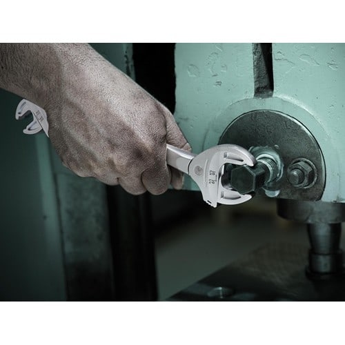 WERA Doppelmaulschlüssel 6006 Joker M/L li:13-16 mm,re.:16-19mm L.239,4mm