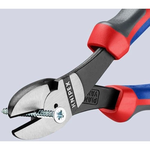 KNIPEX Kraftseitenschneider L.180mm pol.Form 0 Comfort-Griff KNIPEX