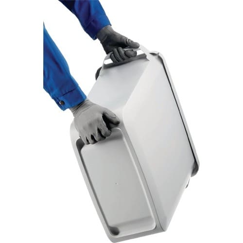 DURABLE Wertstoffsammler 60l H600xB280xT590mm grau o.Deckel,lebensmittelecht DURABLE