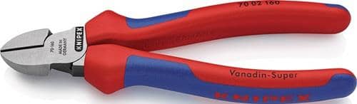 KNIPEX Seitenschneider L.160mm Kopf pol.Comfort-Griff max.2mm KNIPEX