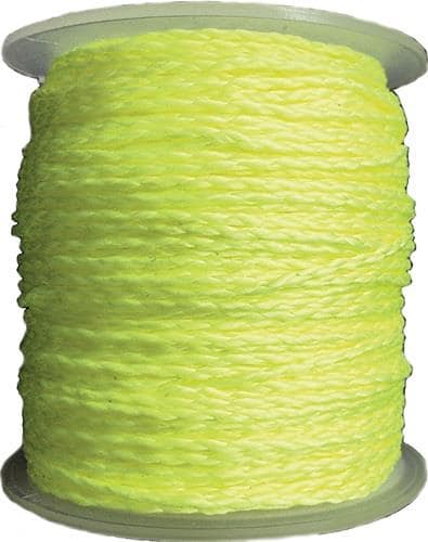 Pflastererschnur L.100m D.1,7mm 30kg PP gelb,fluoresz.