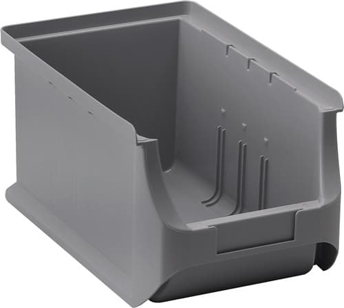 ALLIT Sichtlagerkasten ProfiPlus L235xB150xH125mm PP grau stapelbar ALLIT