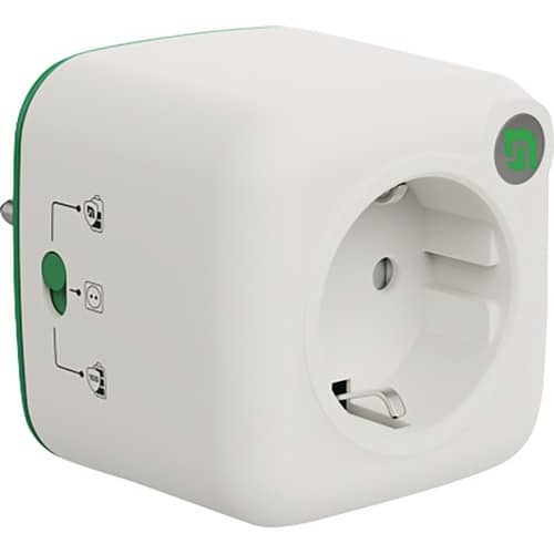 JÄGER DIREKT Steckdosenadapter Akku Life Guard 16 A 110-230V weiß Steckd.1 JÄGER DIREKT