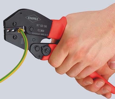 KNIPEX Crimpzange L.250mm 0,1-2,5 (AWG 27-13) mm² 562g KNIPEX