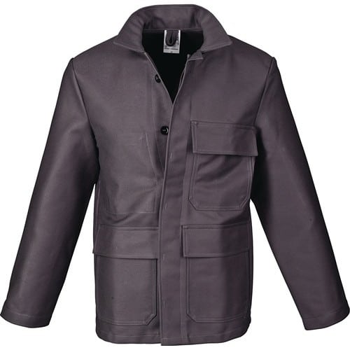 PROBAN Schweißerschutz-Jacke Gr.52 grau PROBAN