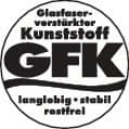 CEMO GFK-Behälter 200 l Innenmaße L800xB490xH590mm blau hoch