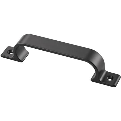 HERMETA Handgriff A.28mm L.149mm B.19mm Alu.schwarz Löcher 2,D.4,3mm HERMETA