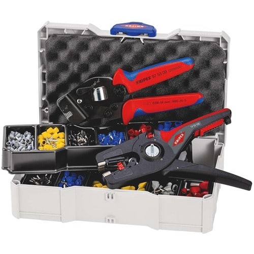 KNIPEX Aderendhülsensortiment 686-tlg.1,50-10,00mm² im Systainer KNIPEX