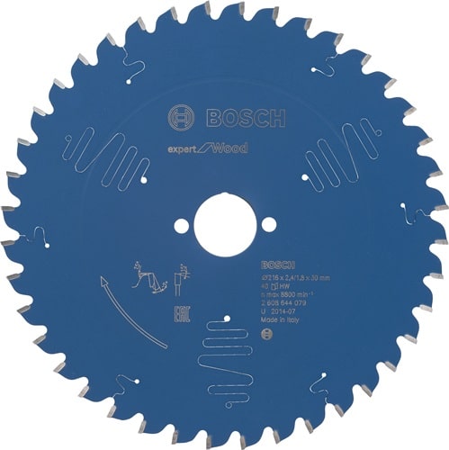BOSCH Kreissägeblatt Expert for Wood AD 190mm Z.48 WZ Bohr.30mm Schnitt-B.2,6mm