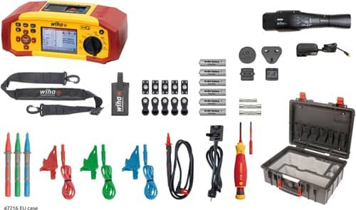 WIHA Installationstester-Set MFT one L-Case EU Prüfung ortsfester Anlagen WIHA