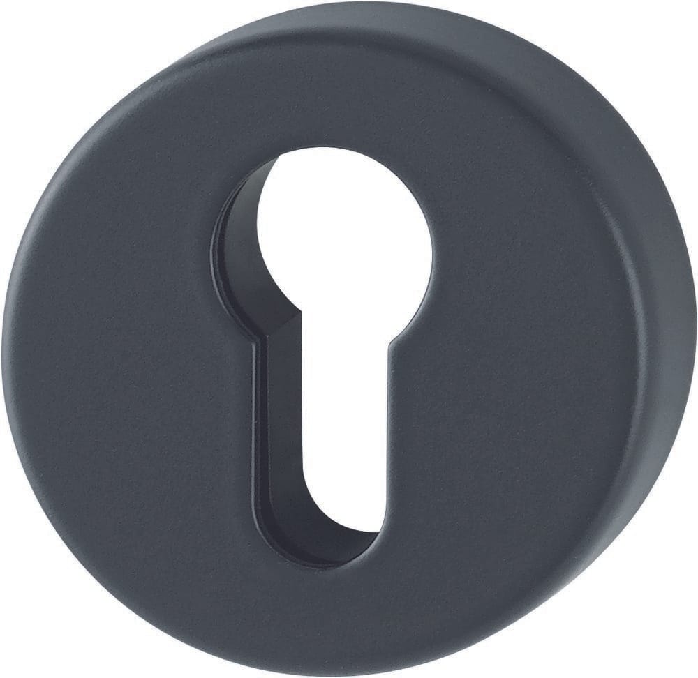 HOPPE® Schlüsselrosettenpaar 42KVS, Aluminium, 11592916