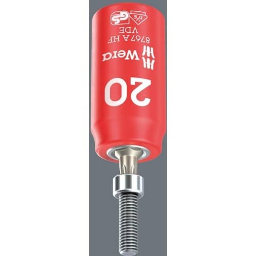 WERA Steckschlüsseleinsatz 8767 A VDE HF 1/4 Zoll TX 20 L.36mm WERA