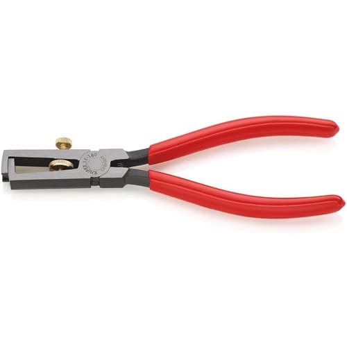 KNIPEX Abisolierzange L.160mm pol.Ku.-Überzug m.Öffnungsf.KNIPEX