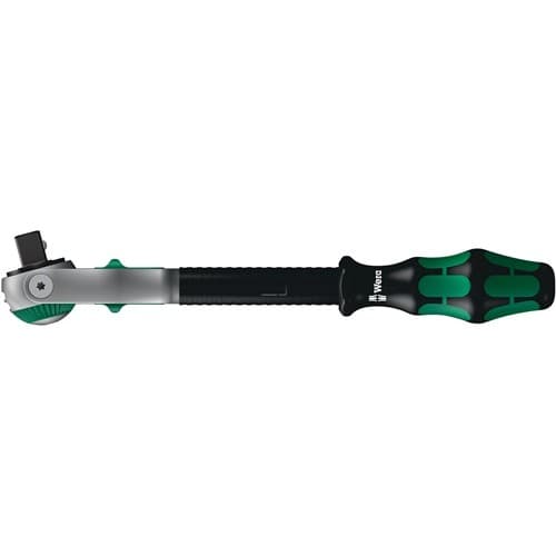WERA Schwenk- u.U.-Knarre Zyklop Speed 1/2 Zoll Anz.Z.72 L.277mm 2K-Griff WERA