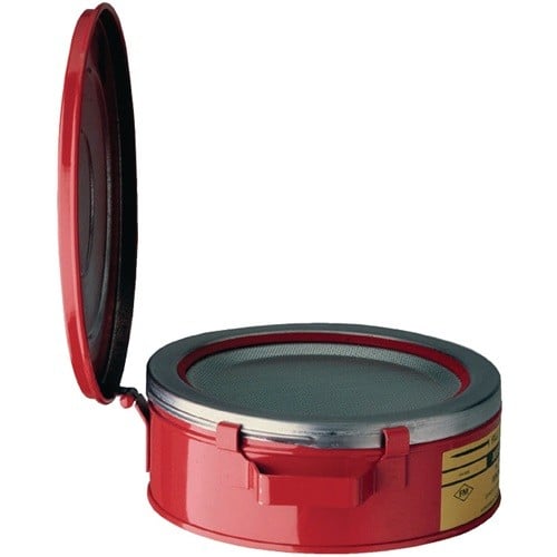 JUSTRITE Tränkbehälter 2,0l Stahlbl.D238xH83mm JUSTRITE