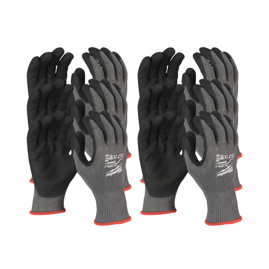MILWAUKEE Größe 11 (XXL) 12er Pack Schnittschutzhandschuhe Klasse 5/E