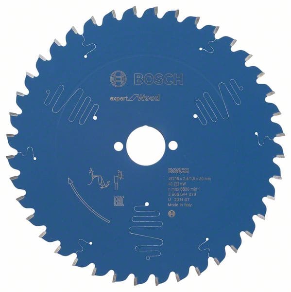 BOSCH Kreissägeblatt Expert for Wood, 216 x 30 x 2,4 mm, 40