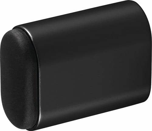HERMETA Wandtürpuffer 4700/4702/4704 Alu.schwarz ku.-besch.L.50mm HERMETA