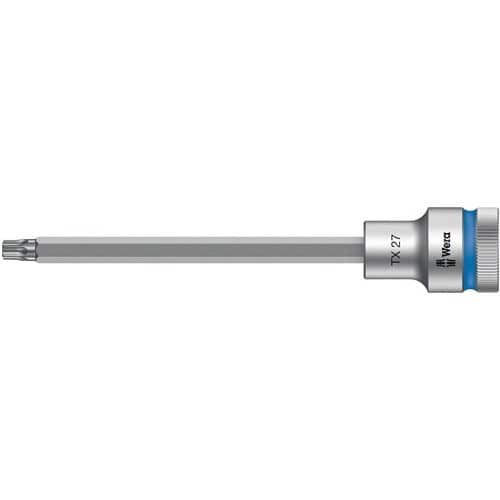 WERA Steckschlüsseleinsatz 8767 C HF TORX® 1/2 Zoll T27 L.140mm WERA